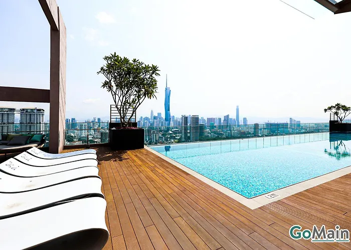 24H Check In & Skypool- Kl Sentral Suite Riveria City Near Kl Sentral Kl Klcc