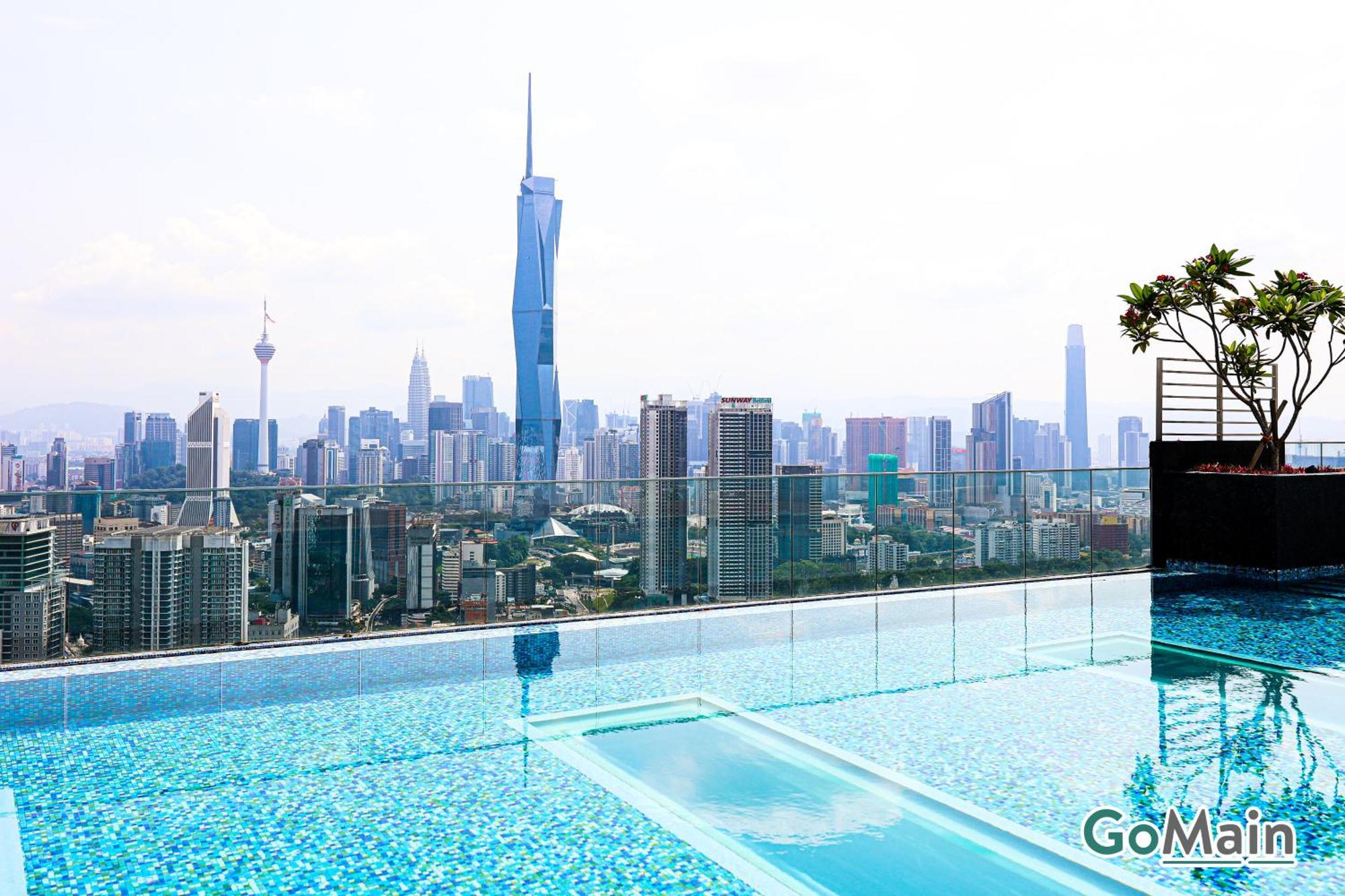 24h Check In & Skypool- Kl Sentral Riveria Near Kl Sentral Kl Klcc Apartment *