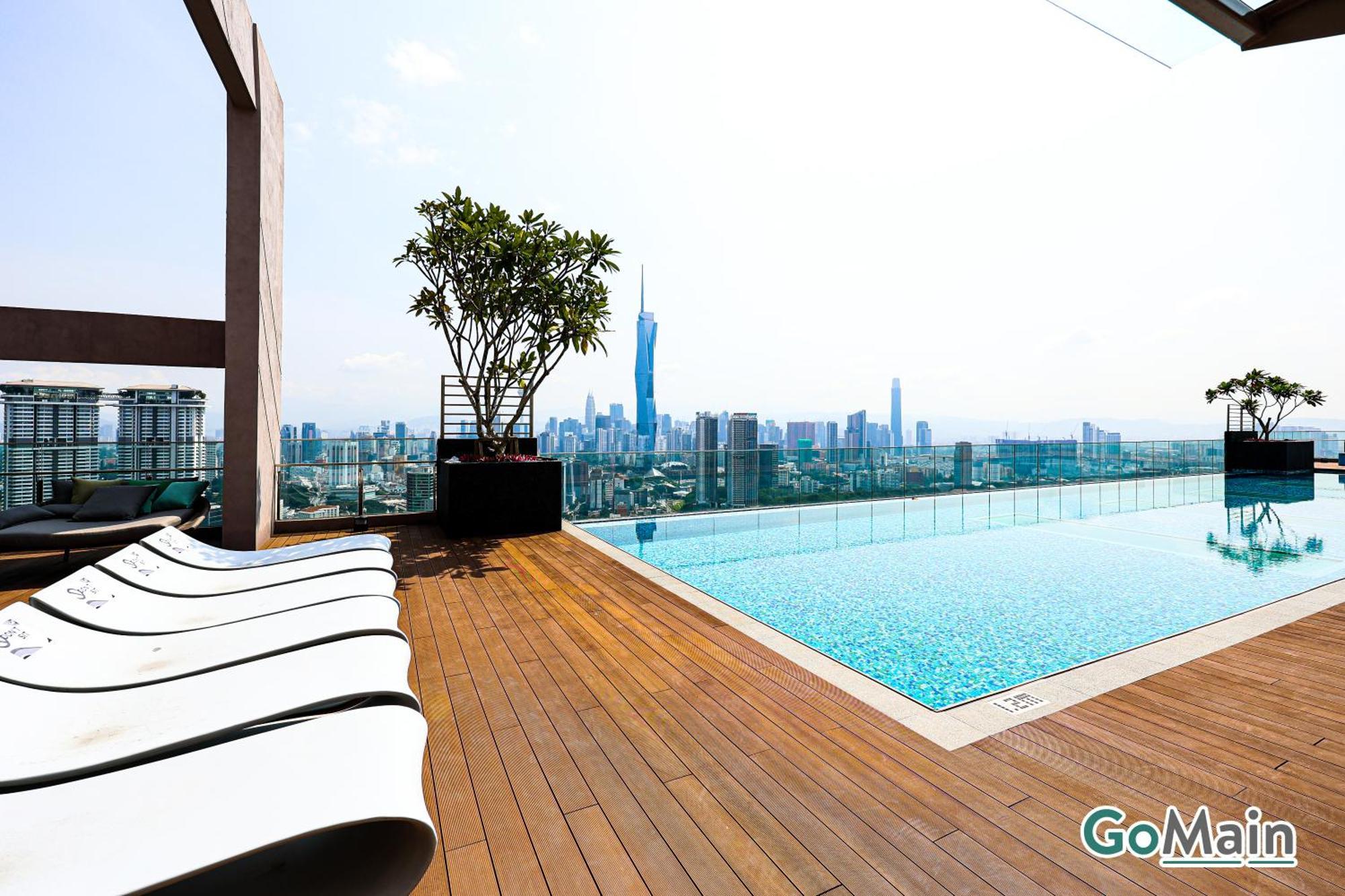 Apartment 24h Check In & Skypool- Kl Sentral Riveria Near Kl Sentral Kl Klcc *